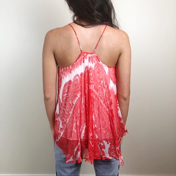 Milly of New York Silk Paisley Scarf Tank - Picture 3 of 7